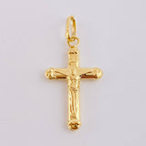 Dije Cruz Cristo 0.7gr / 2.7cm / Oro Amarillo 18K ©