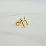 Topos Cruz 0.55gr / 10.31mm Oro Amarillo 18K %