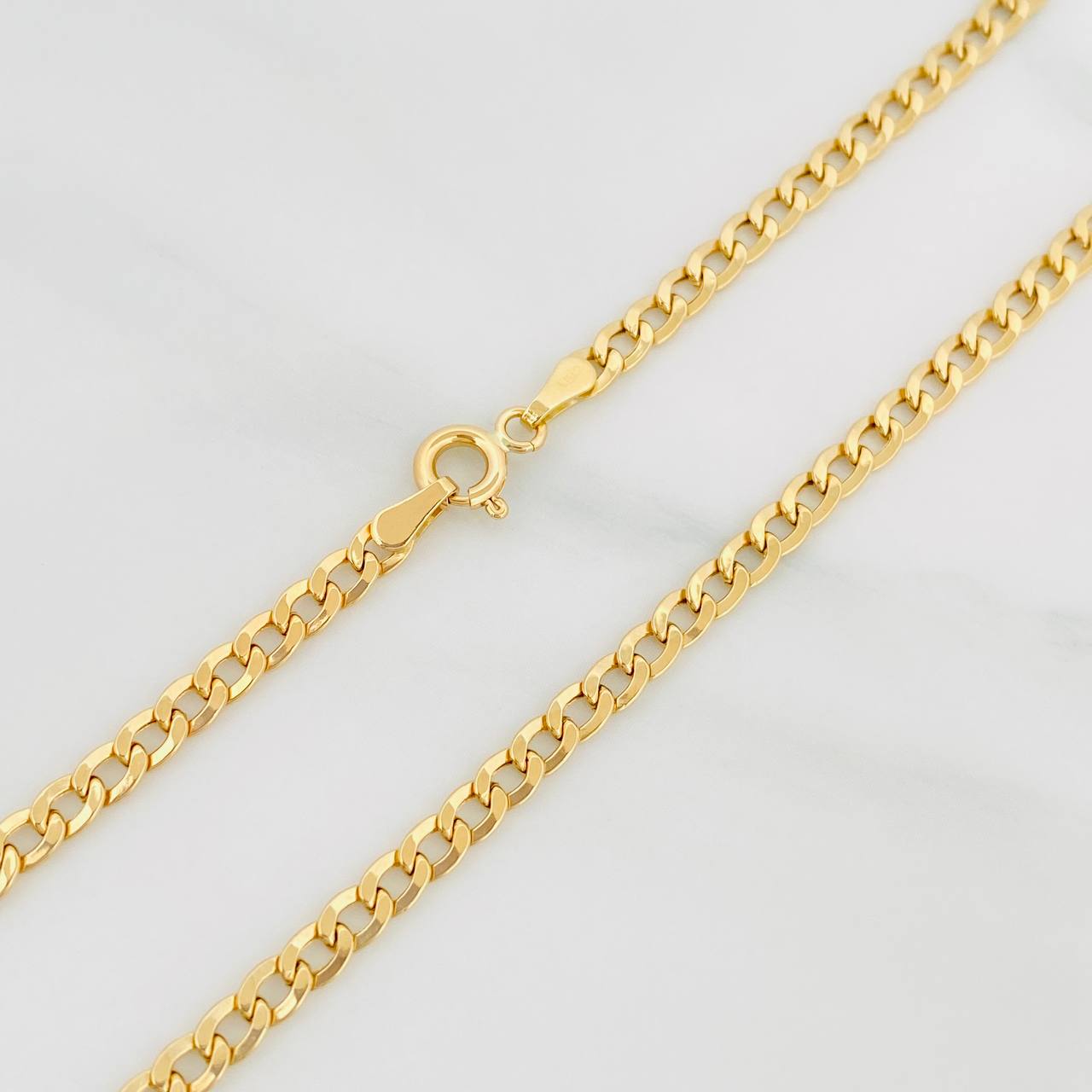Cadena Cubana 5.05 g / 71 cm / 3.1 mm Oro Amarillo 18K