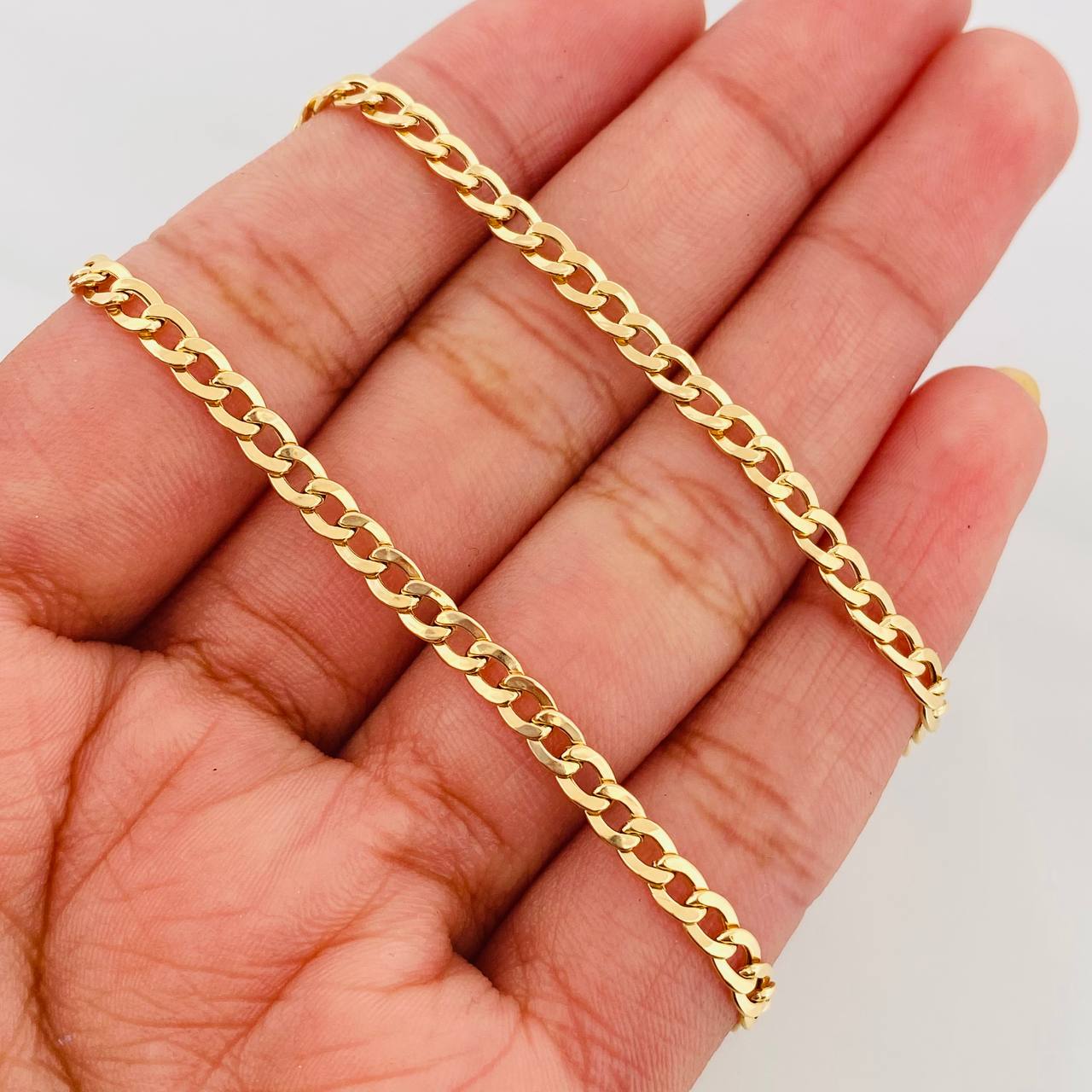 Cadena Cubana 5.05 g / 71 cm / 3.1 mm Oro Amarillo 18K