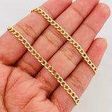 Cadena Cubana 5.05 g / 71 cm / 3.1 mm Oro Amarillo 18K
