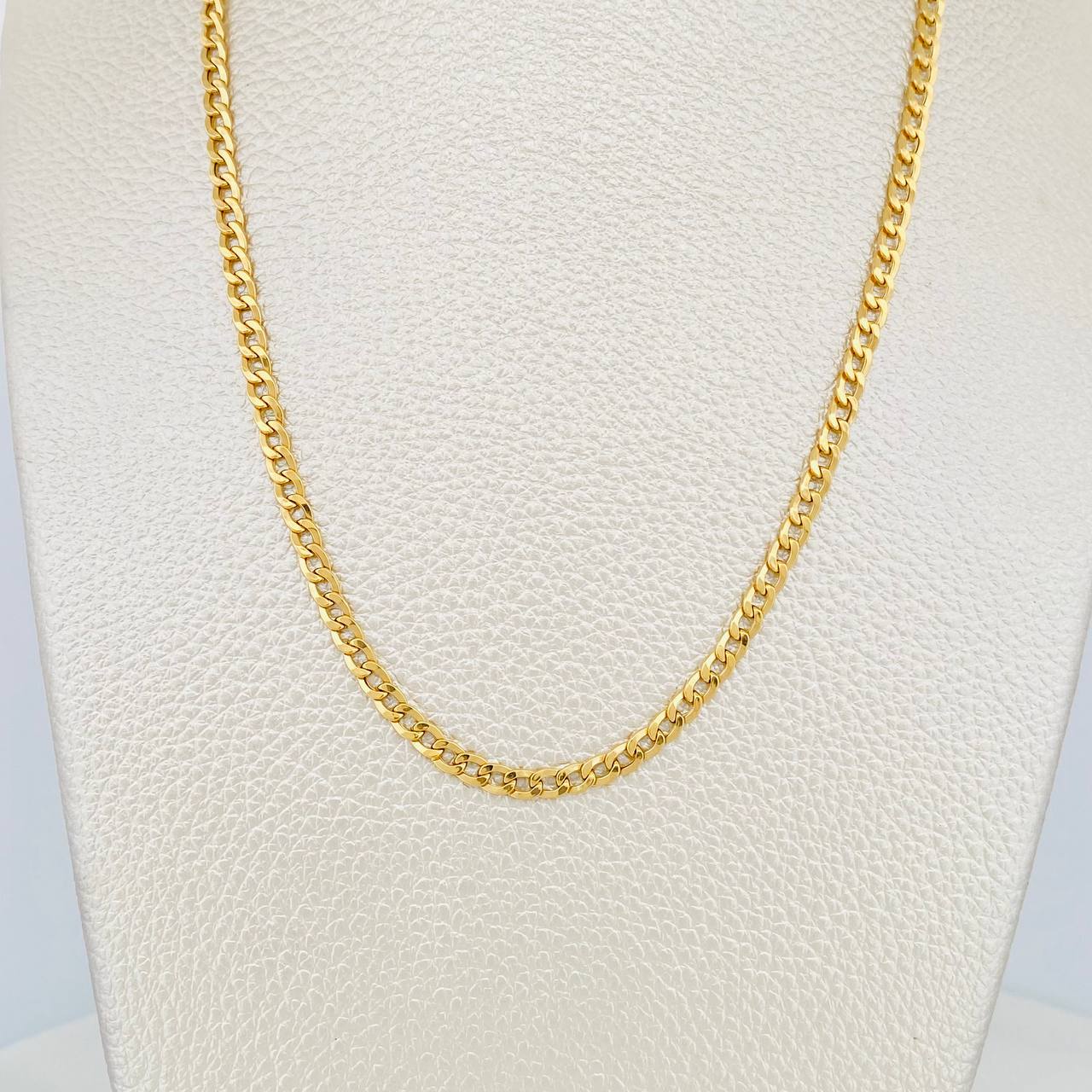 Cadena Cubana 5.05 g / 71 cm / 3.1 mm Oro Amarillo 18K
