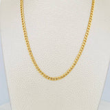 Cadena Cubana 5.05 g / 71 cm / 3.1 mm Oro Amarillo 18K