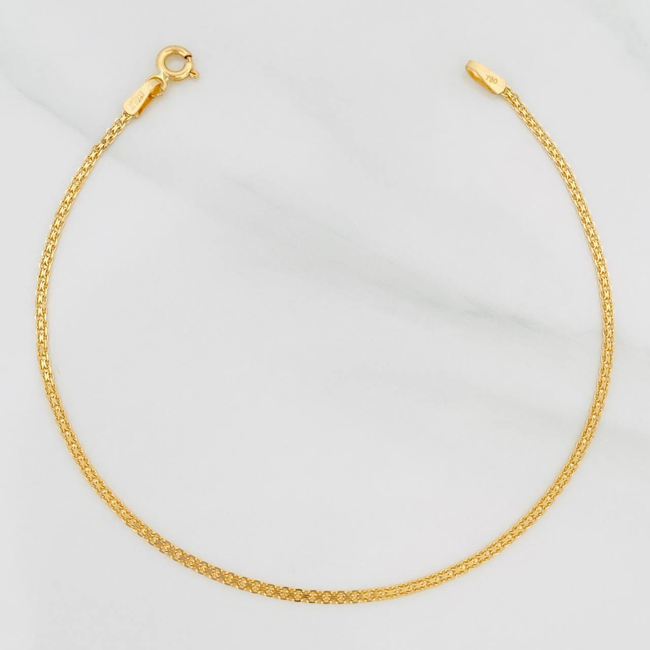 Pulso Chino 1.2 g / 19 cm / 1.5 mm Oro Amarillo 18K