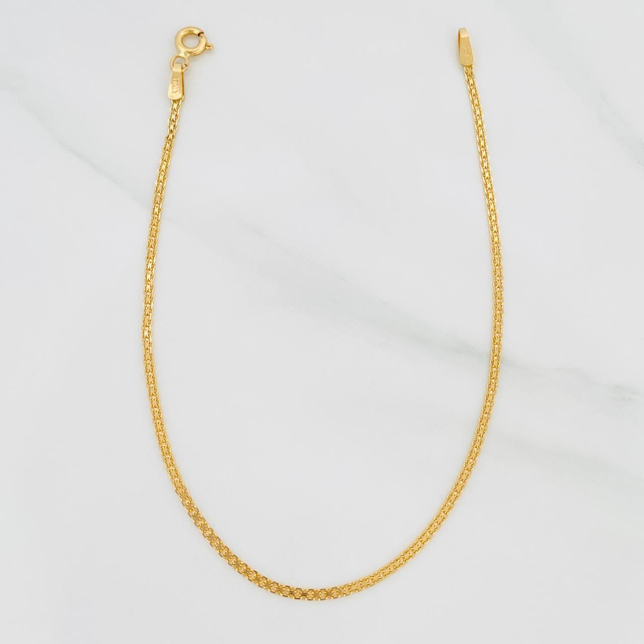 Pulso Chino 1.2 g / 19 cm / 1.5 mm Oro Amarillo 18K
