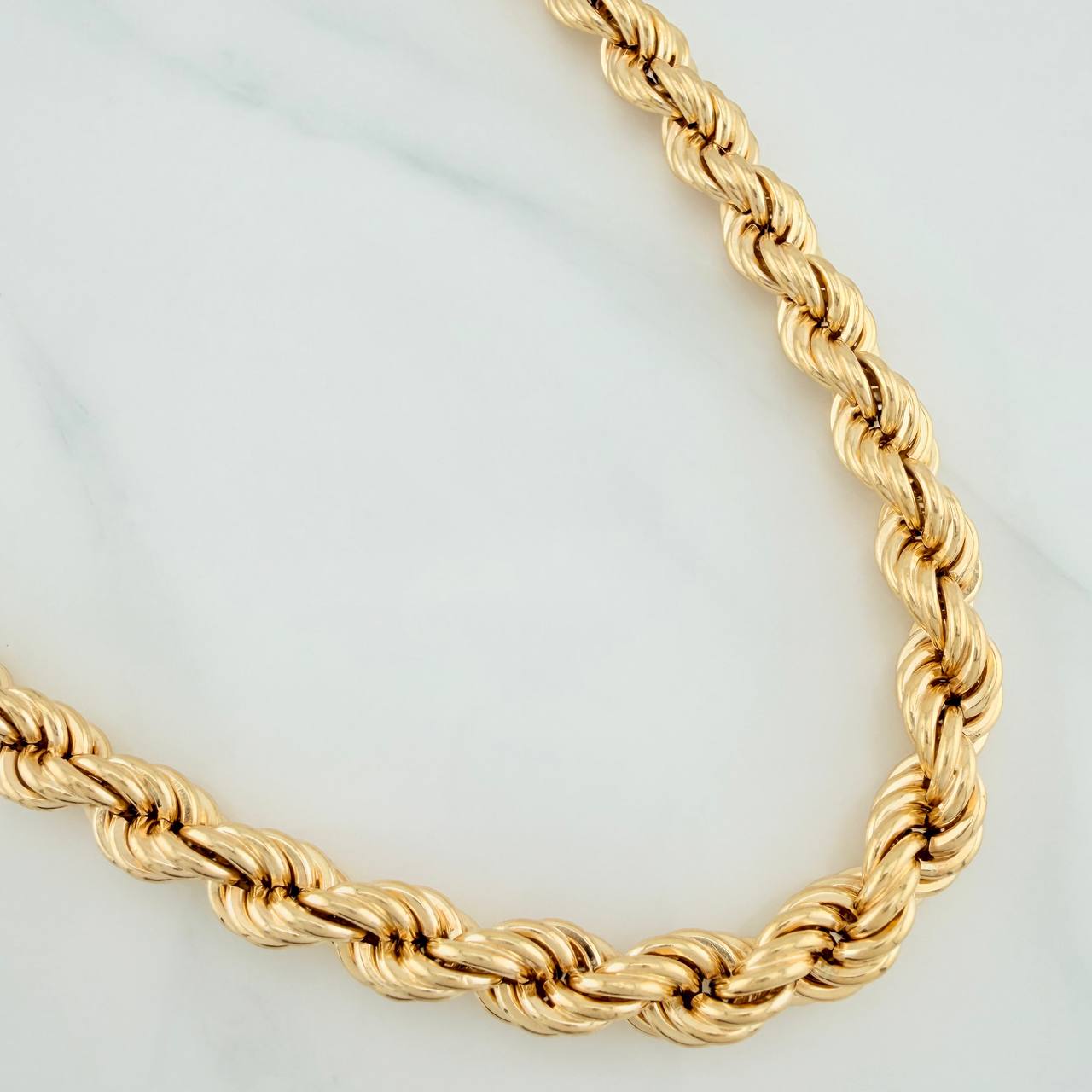 Cadena Lazo 41.75gr / 65.2cm-7.93mm Oro Amarillo +3 18K $