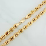 Cadena Lazo 35.45 g / 60 cm / 7.77 mm Oro Amarillo 18K
