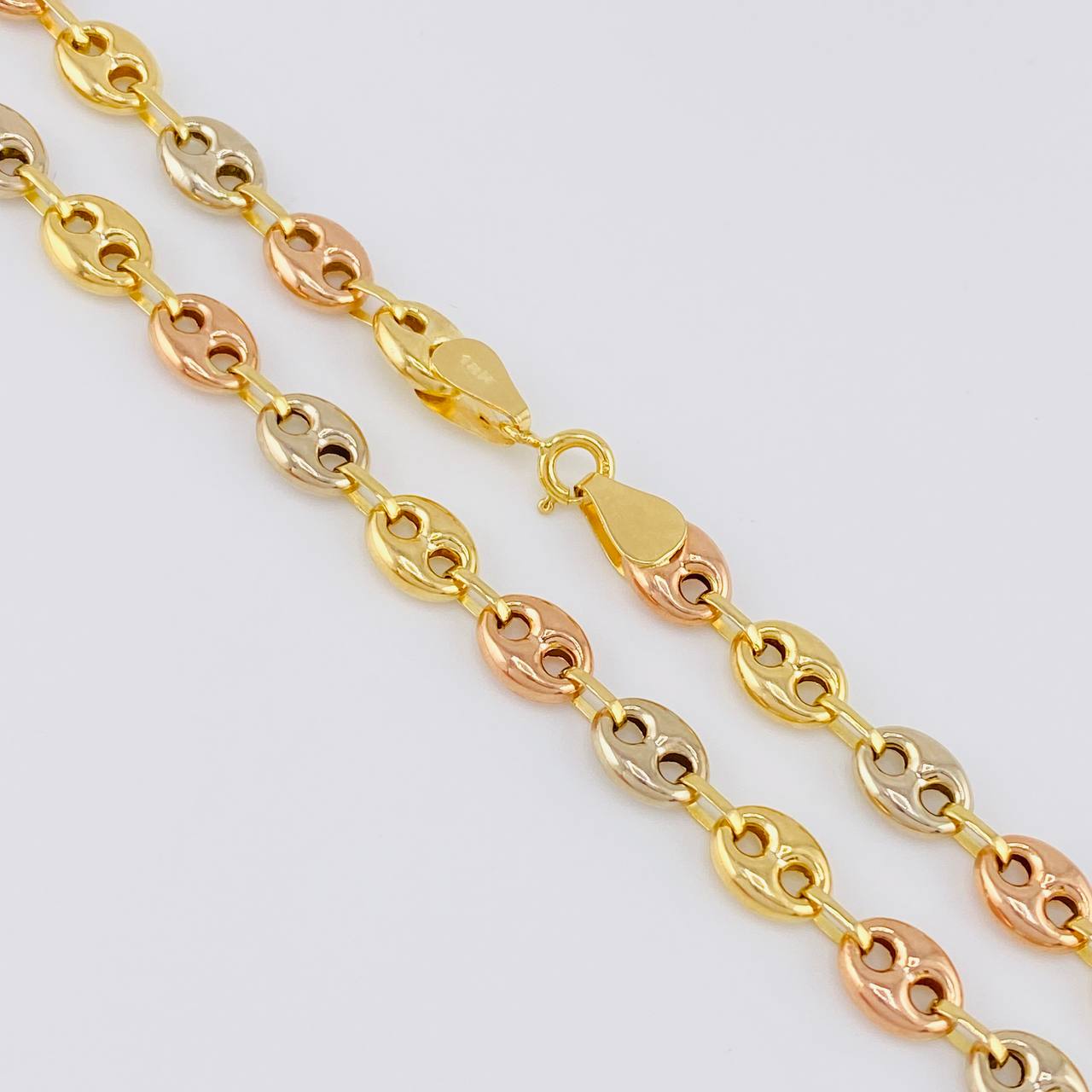 Cadena GC 11.55g / 50cm / 6.35mm Tres Oros 18K