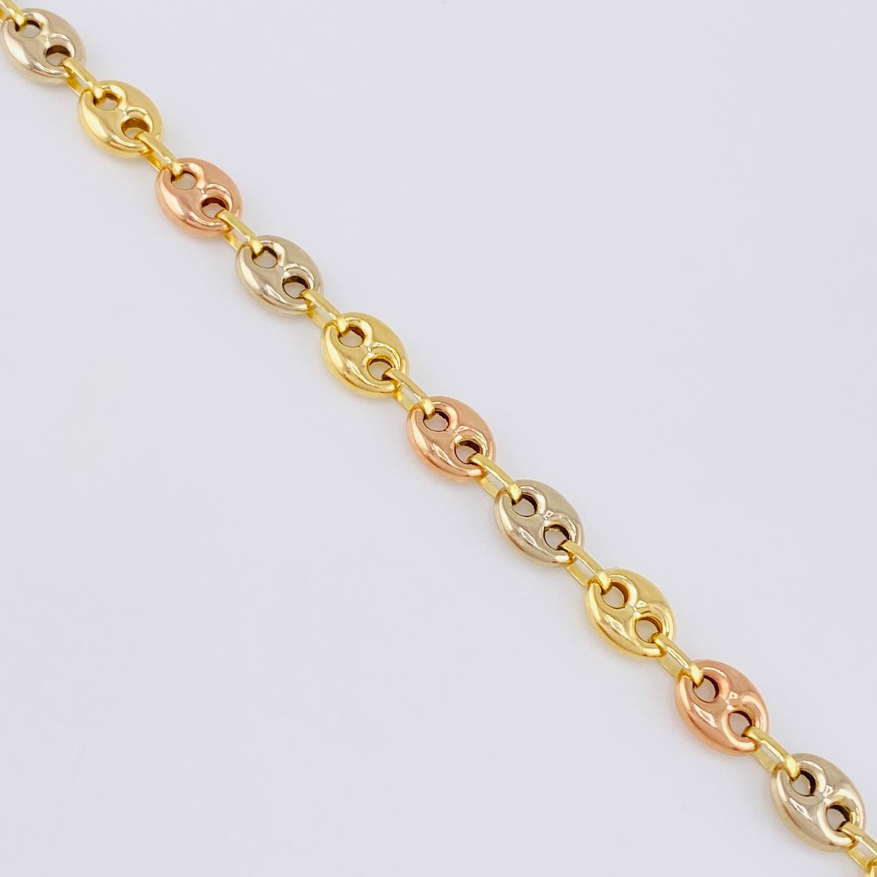 Cadena GC 11.6g / 50cm / 6.35mm Tres Oros 18K