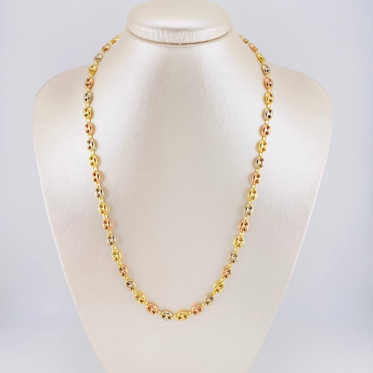 Cadena GC 11.6g / 50cm / 6.35mm Tres Oros 18K