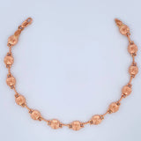 Pulso Rustico Tornillo 8gr / 21.5cm / 6mm Oro Rosa 18K %