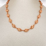 Cadena Rustica Tornillo 16.4gr / 62cm / 6.6mm Oro Rosa 18K %