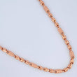 Cadena Rustica Tribal 15.95gr / 62cm / 4.2mm Oro Rosa 18K %