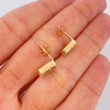 Topos MSK 2.5gr / 1cm / 5mm Oro Amarillo 18K %