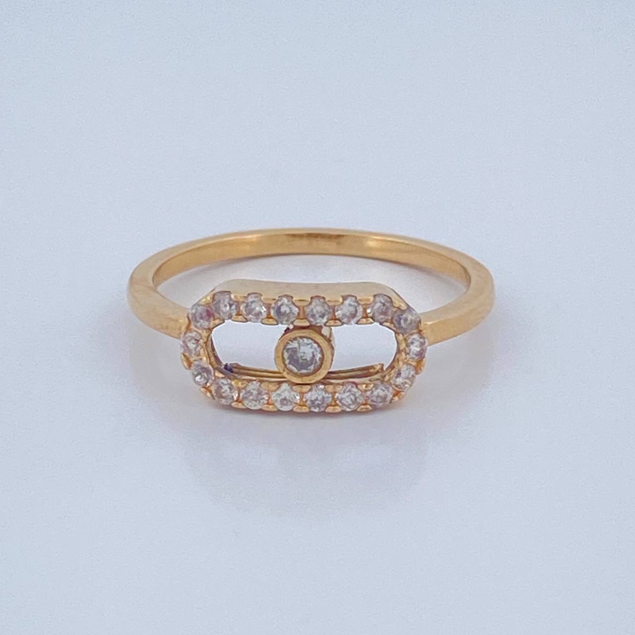 Anillo MSK 2.75gr / T7 1/2 / Oro Amarillo 18K %