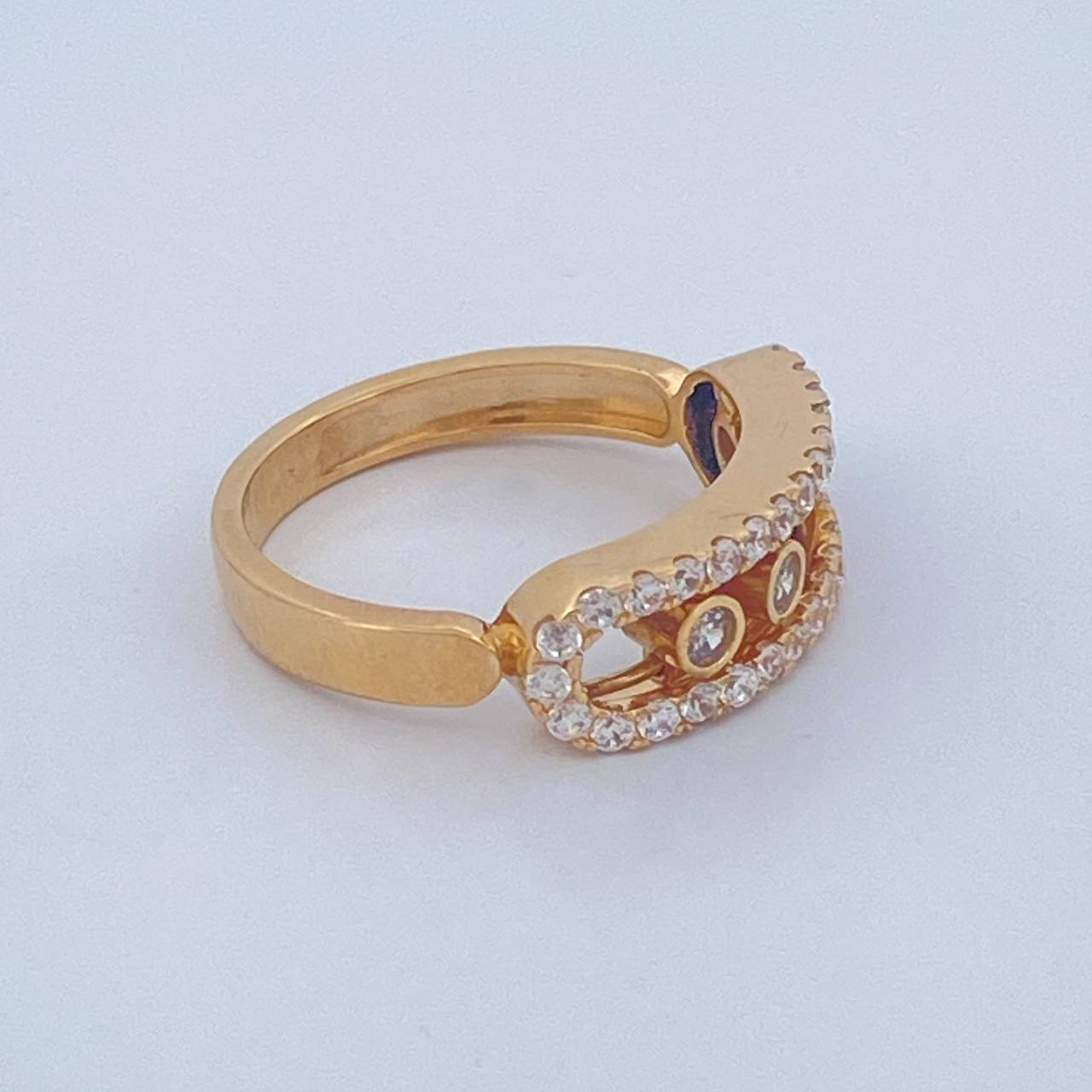 Anillo MSK 4.45gr / T7 1/4 / Oro Amarillo 18K %