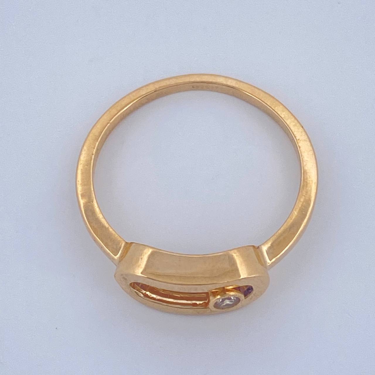 Anillo MSK 3gr / T7 1/2 / Oro Amarillo 18K %