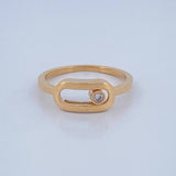 Anillo MSK 3gr / T7 1/2 / Oro Amarillo 18K %