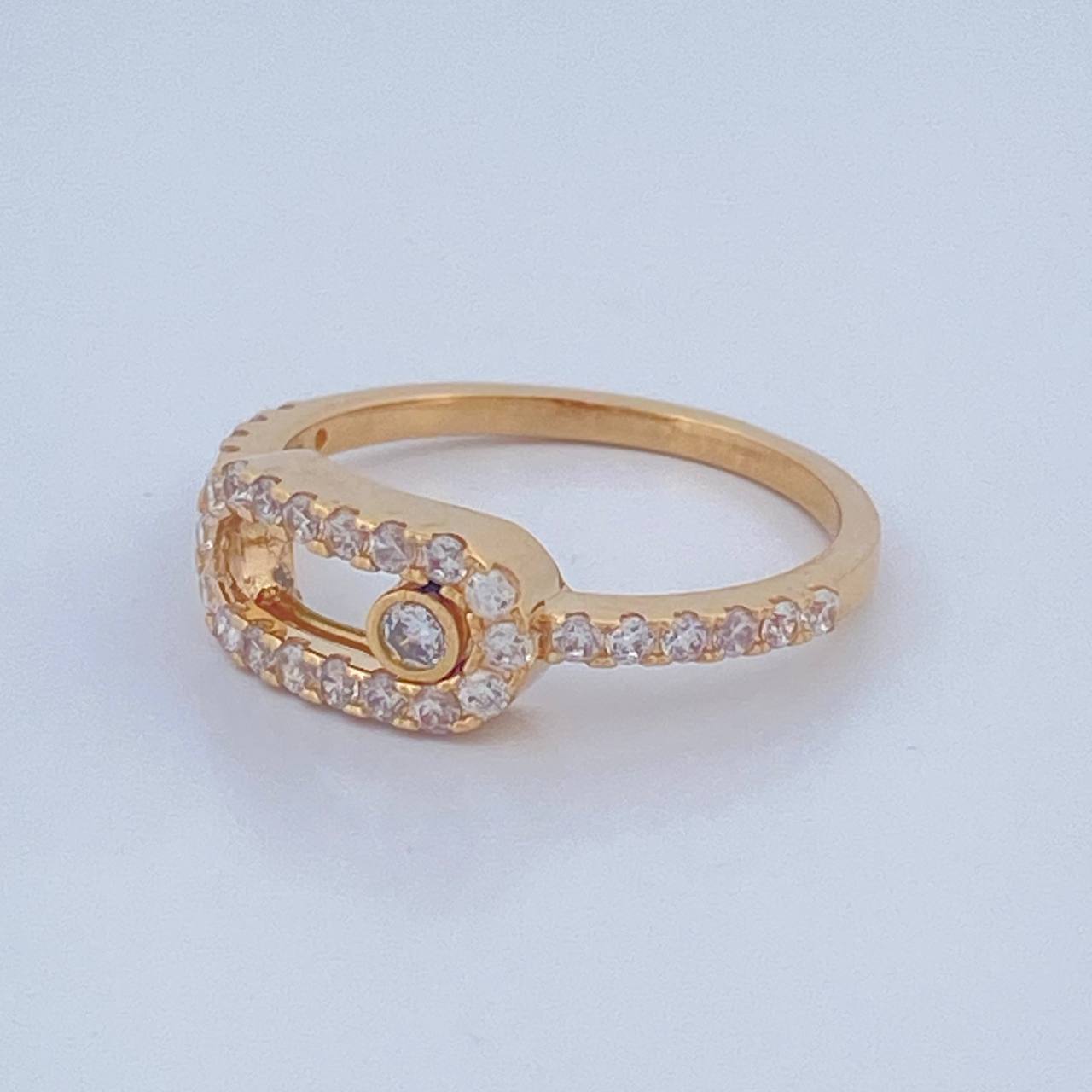 Anillo MSK 3gr / T7 1/4 / Oro Amarillo 18K %