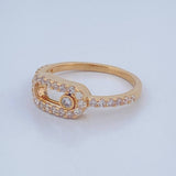 Anillo MSK 3gr / T7 1/4 / Oro Amarillo 18K %