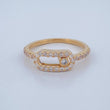Anillo MSK 3gr / T7 1/4 / Oro Amarillo 18K %