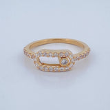 Anillo MSK 3gr / T7 1/4 / Oro Amarillo 18K %