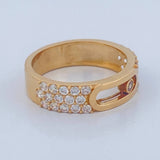 Anillo MSK 4.55gr / T7 / Oro Amarillo 18K %