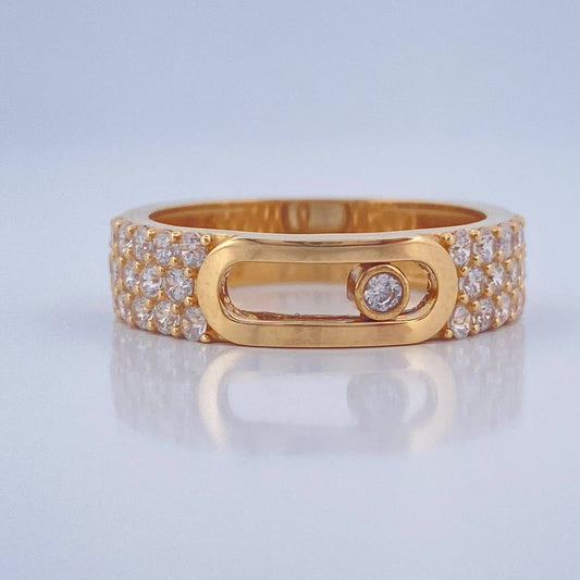 Anillo MSK 4.55gr / T7 / Oro Amarillo 18K %