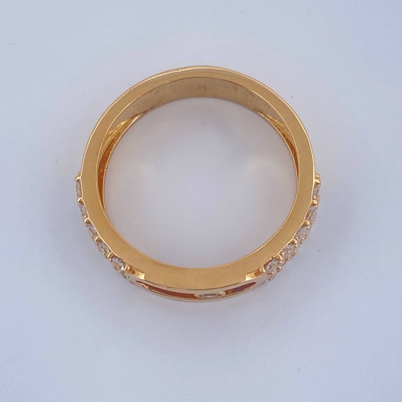 Anillo MSK 4.55gr / T7 / Oro Amarillo 18K %