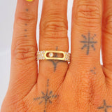 Anillo MSK 4.55gr / T7 / Oro Amarillo 18K %