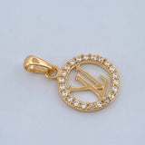 Dije LV 0.95gr / 2cm / Oro Amarillo 18K %