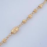 Pulso Tipo Militar 2.8gr / 18.7cm / 3mm Oro Amarillo 18K %