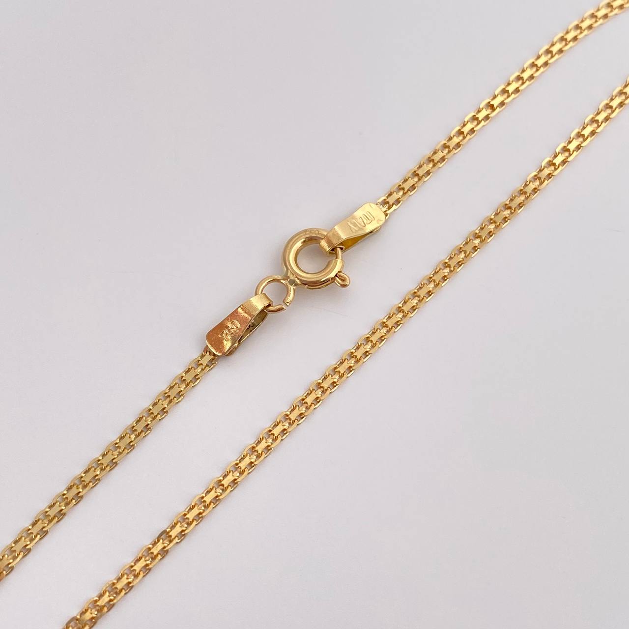 Cadena China 2.25 g / 45.5 cm / 1.5 mm Oro Amarillo 18K
