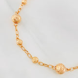 Pulso Tipo Militar 4.2g / 20cm / 8mm Oro Rosa 18K