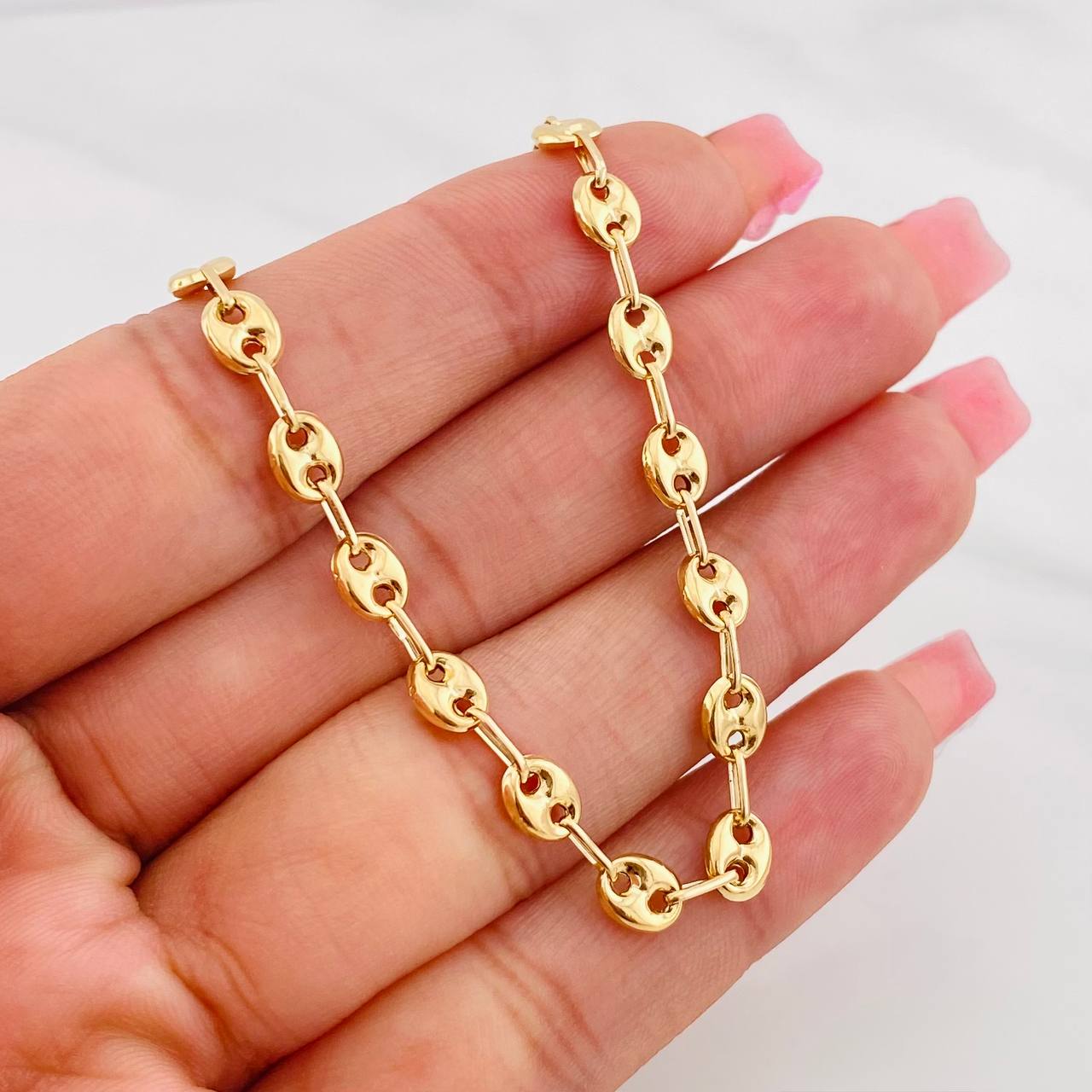 Cadena GC 8.2g / 60cm / 5.23mm Oro Amarillo 18K