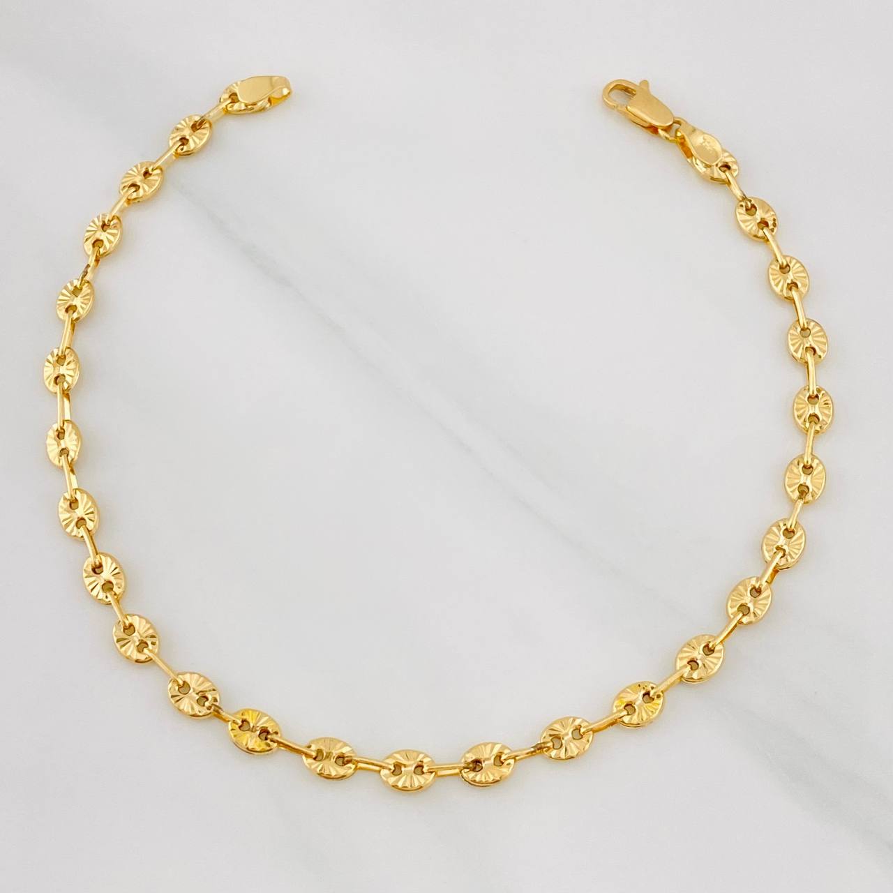 Pulso GC Diamantado 3.2g / 20.05cm / 3.97mm Oro Amarillo 18K