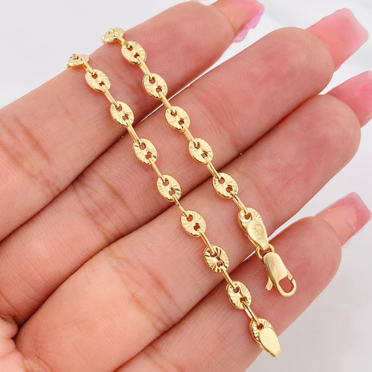 Pulso GC Diamantado 3.2g / 20.05cm / 3.97mm Oro Amarillo 18K
