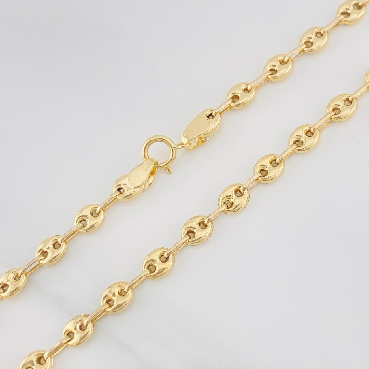 Cadena GC 6.4g / 50cm / 4.24mm Oro Amarillo 18K