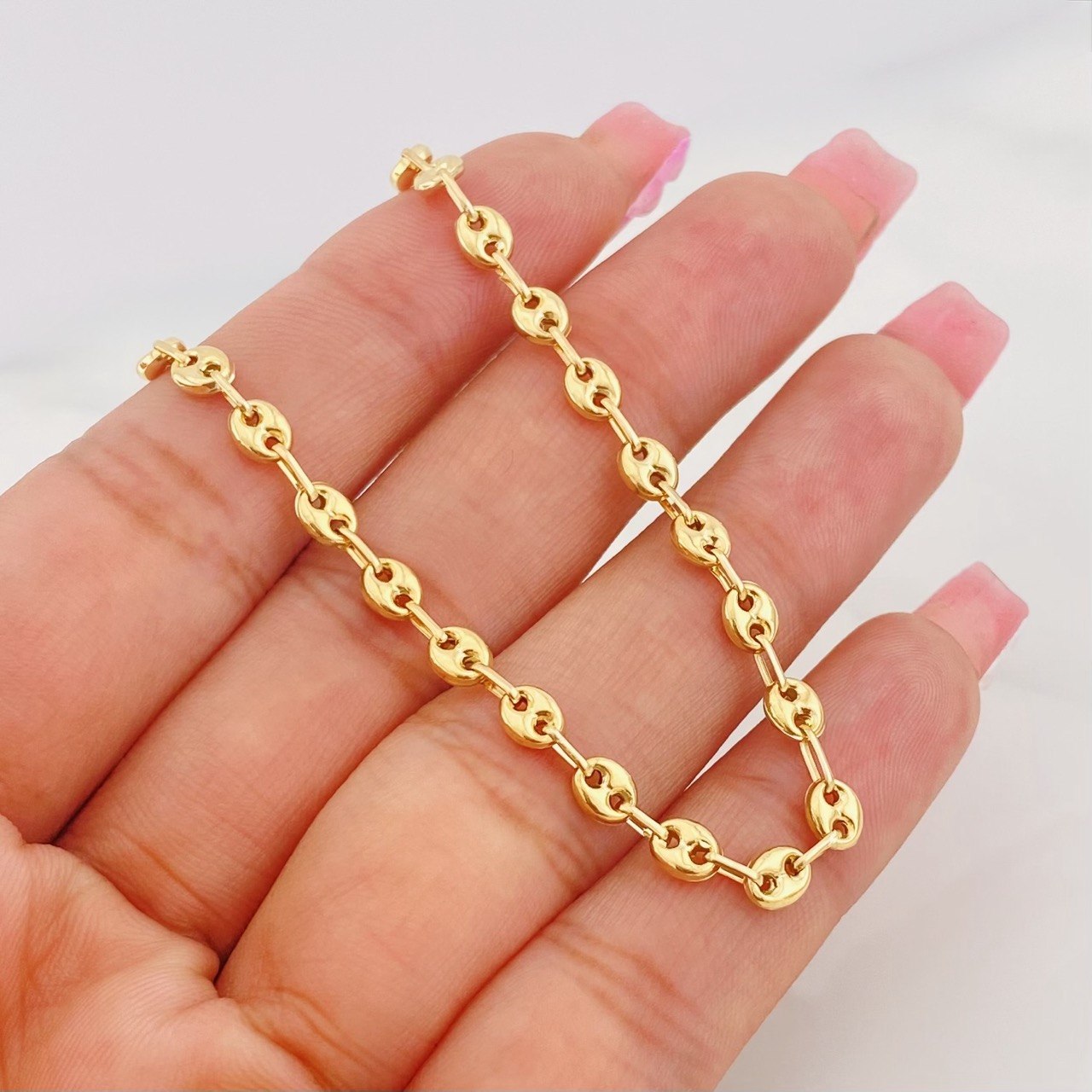 Cadena GC 6.05g / 50cm / 4.1mm Oro Amarillo 18K