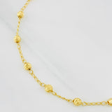 Pulso Denario Virgen Milagrosa 2.75g / 19.8cm / 3.83mm Oro Amarillo 18K