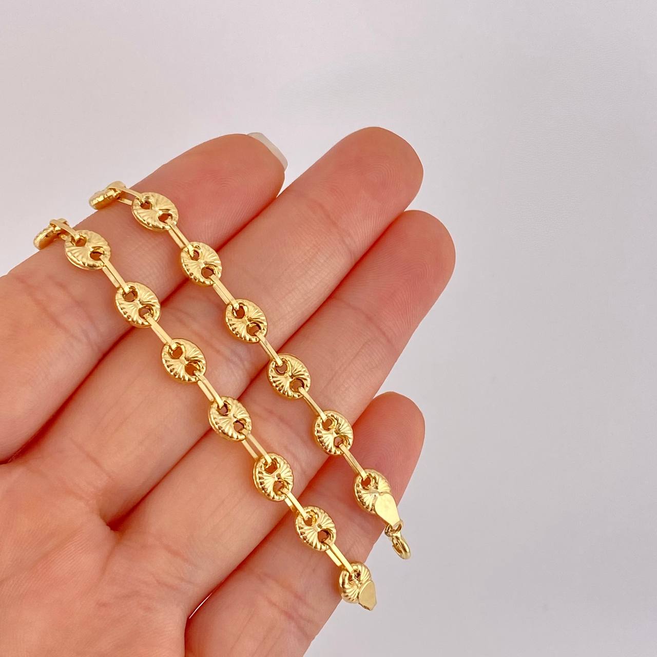 Cadena GC Diamantada 13.55g / 60cm / 5.8mm Oro Amarillo 18K