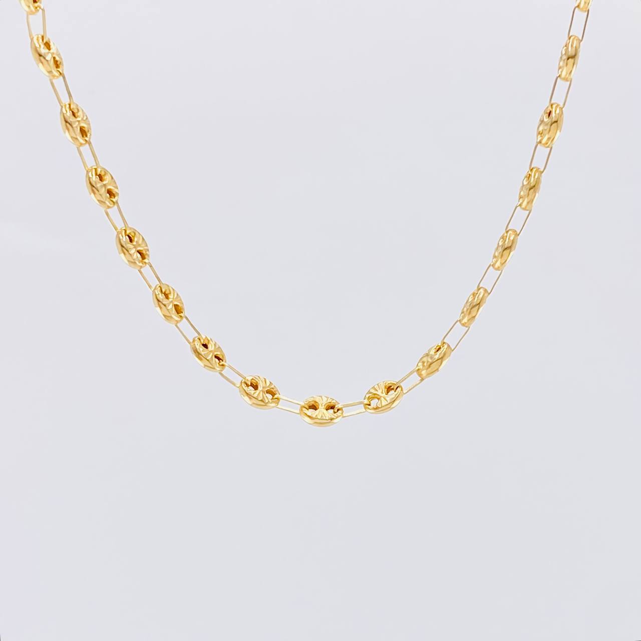 Cadena GC Diamantada 5.75g / 45cm / 4.1mm Oro Amarillo 18K