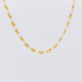 Cadena GC Diamantada 5.75g / 45cm / 4.1mm Oro Amarillo 18K