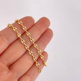 Cadena GC Diamantada 6.45g / 50cm / 4.1mm Oro Amarillo 18K