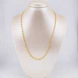 Cadena GC Diamantada 6.45g / 50cm / 4.1mm Oro Amarillo 18K
