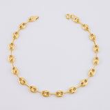 Tobillera GC 5.6g / 25.6cm / 6.7mm Oro Amarillo 18K