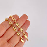 Tobillera GC 5.6g / 25.6cm / 6.7mm Oro Amarillo 18K