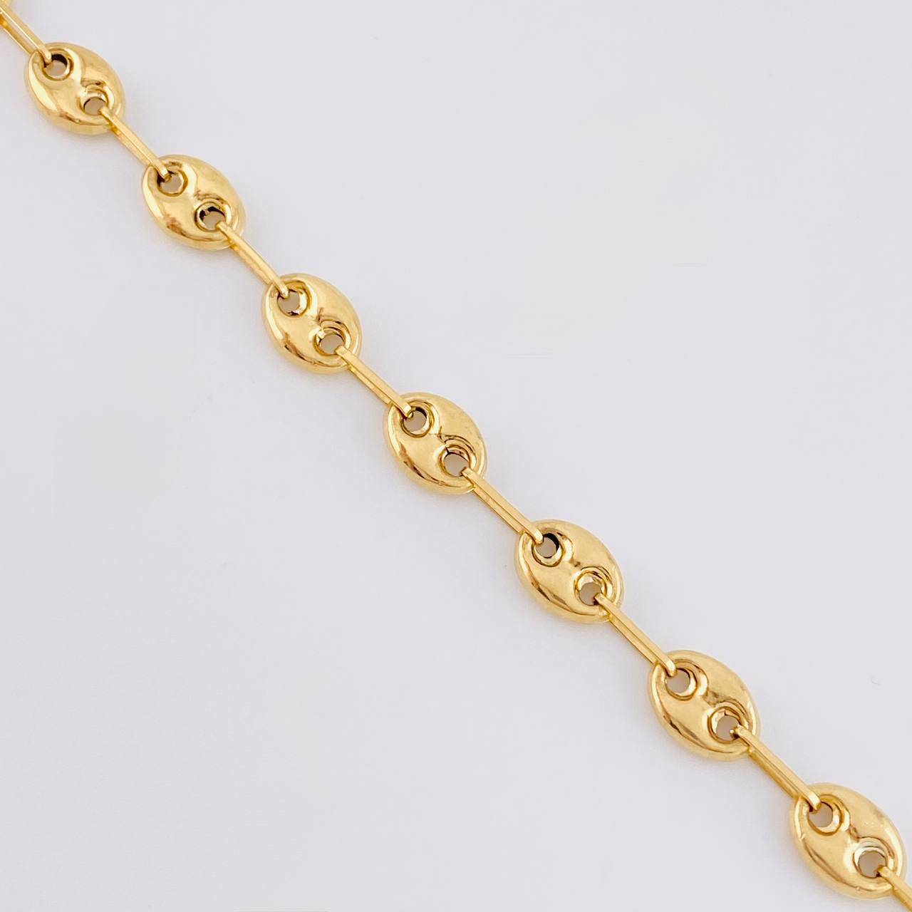 Tobillera GC 5.6g / 25.6cm / 6.7mm Oro Amarillo 18K