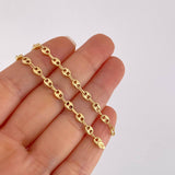 Tobillera GC Diamantada 2.95g / 23.4cm / 4.1mm Oro Amarillo 18K