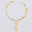 Pulso GC Denario Virgen Milagrosa 2.4g / 17.8cm / 3.3mm Oro Amarillo 18K